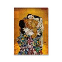 Klasikinis Gustavo Klimto Šeimos Garsus Drobės Paveikslas Ašara Bučinys Auksas Modernūs Plakatai Spaudiniai Sienų Menas Paveikslas Kambario Dekorui Cuadros 70cm×120cm NoFrame