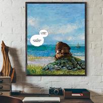 Šaunus V-Vinland M-Manga S-Saga Anime Plakatas Lipni Sienos Dailė Spausdinimas Vandeniui Atsparus Namų Svetainės Miegamojo Baro Estetinis Dekoras 30cm×40cm NoFrame