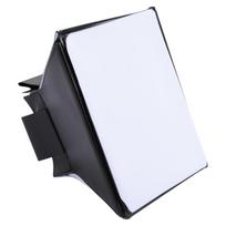 Sulankstomas minkštas difuzorius Softbox dangtelis išoriniam blykstės šviesos šaltiniui, Dydis: 10cm x 13cm gray