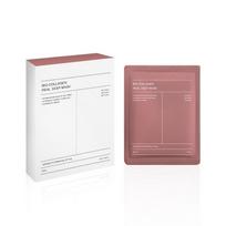 4 VNT Bio-Kolageno Giliai Veido Kaukė Sutraukianti Poras Giliai Drėkinanti Naktinė Kaukė Drėkinanti Gaivinanti Skaistinanti Veido Odos Priežiūra 4pcs rožinė