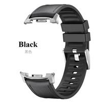 Oficialus odinis dirželis be tarpų, skirtas Samsung Galaxy Watch 8 Classic 46MM, juosta Galaxy Watch 8 40MM 44MM, apyrankės priedai Watch 8 Classic 46mm juoda