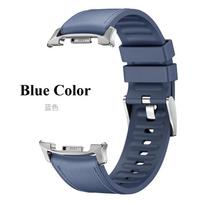 Oficialus odinis dirželis be tarpų, skirtas Samsung Galaxy Watch 8 Classic 46MM, juosta Galaxy Watch 8 40MM 44MM, apyrankės priedai Watch 8 Classic 46mm mėlyna
