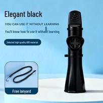 Švilpukas Kazoo Fleita - Lengvai išmokstamas ABS Instrumentas iš Xiaohongshu ir Douyin Vaizdo įrašų black