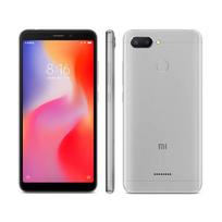Atnaujintas Global ROM Originalus Xiaomi Redmi 6 4GB 64GB 13000mAh mobilusis telefonas googleplay Pirštų atspaudų aštuonių branduolių 6.6 colių 4G išmanusis telefonas 3GB 32GB pilka