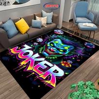 3D spausdintas Džokerio kilimas miegamajam, svetainei, vaikų kambariui, prieškambario durims, neslystantis, patvarus kilimas, Mashion skalbiamas kilimėlis, dovana 60*90cm