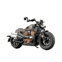 1/12 Harley Davidson Sportster S Motociklo Lydinio Modelis Metalo Liejimo Lenktyninio Motociklo Žaislas Vaikų Dovana Kolekcija Miniatiūrinis Automobilis pilka