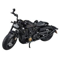1/12 Harley Davidson Sportster S Motociklo Lydinio Modelis Metalo Liejimo Lenktyninio Motociklo Žaislas Vaikų Dovana Kolekcija Miniatiūrinis Automobilis juoda