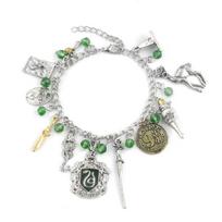 Stebuklų mokykla Hafelpufas Apyrankė Gryfendoras Apyrankė Slytherinas Apyrankė Ravenkla Haris Poteris Veikėjas Pasidaryk pats Karoliukų Apyrankė white