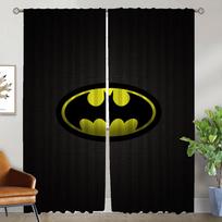 B-Batmanes Tiulis Miegamojo Pertvarai Svetainės Užuolaidos Elegantiškos Kambario Užuolaidos 2 Vnt. Atspalviai Helovino Dekoracija Virtuvė W50xH70cmx2pcs-CL yellow