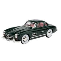 1/18 Mercedes-Benz 300SL Supercar Alloy Model Car Toy Diecasts Metal Casting Sound and Light Car Toys for Children Vehicle žalia