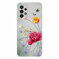 Skirta Samsung Galaxy A23 5G dėklas Dangtelis Minkštas silikoninis galinis dangtelis Skirta Samsung A23 4G 6.6'' Atsparus smūgiams dėklas Dangtelis Fundas A 23 Dažytas for Galaxy A23 4G white