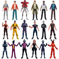 Svetimas Eleven Dustin Barb Steve Demogorgon PVC figūrėlės Animacinis namų dekoras Periferiniai įrenginiai Kolekcionuojamas modelis Žaislai gerbėjams