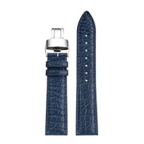 19mm 20mm 21mm 22mm 23mm Krokodilo odos laikrodžio apyrankė Tissot 1853 T035 T099 T063 Lilock T006 T41 laikrodžiams, natūralios odos dirželis vyrams 20mm-width gray