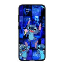 Telefono dėklas Samsung Galaxy S25 S23 S22 S21 S24 Ultra FE A05 A06 A15 A16 A36 A37 A35 A54 A55 A56 A57 A25 A26 A53 A17 Mėlynas Lilo Stitch Mielas dangtelis for Samsung Galaxy A70 aero