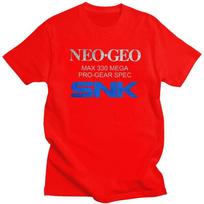 Individualūs Retro Arkadiniai Žaidimai Neo Geo Snk Marškinėliai Vyrams Trumpomis Rankovėmis Grynos Medvilnės T-shirt Marškinėliai Streetwear Marškinėliai 3XL blue
