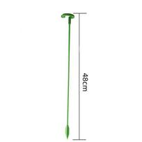 Sodo bonsai pagalbinis stovas, vieno stiebo krūmo laikiklis Drugeliai orchidėjų sultingi falenopsio gėlės vazoniniai atraminiai strypai 1pcs white