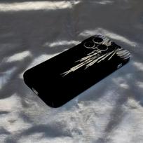 M-MARCELO B-BURLON Telefono dėklas IPhone 17 Air 16 15 14 13 12 11 Pro Max 16 Plus Blizgus buferio dangtelis iPhone17 Pro gray