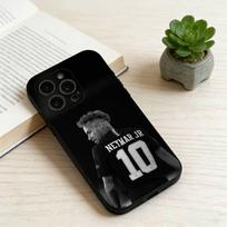 N-Neymar dėklas telefonui iPhone 17,16,15,14,13,12,11 Plus,Pro Max,XS,Minkštas silikoninis juodas dangtelis iPhone13