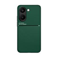 Skirta Poco X8 Pro ir X8 Pro Max Reljefinis odinis dėklas Magnetinis belaidis įkrovimas Geras sukibimas Rankos pojūtis Minkštas silikoninis dangtelis8 Artificial leather&Poco X8 Pro