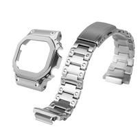 Nerūdijančio plieno pakaitinis korpusas ir apyrankė Casio G-Shock DW-5600/GW-M5610 vyriškam laikrodžiui 5610 gray