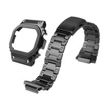 Nerūdijančio plieno pakaitinis korpusas ir apyrankė Casio G-Shock DW-5600/GW-M5610 vyriškam laikrodžiui 5610 gray