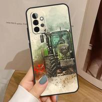 Traktoriaus automobilio dėklas, skirtas Samsung Galaxy A15 A16 A17 A26 A36 A56 A55 A35 A52 A32 A12 A53 A33 A13 A14 A34 A54 Samsung A73 5G