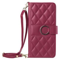 Odinis rankinis dėklas telefonui per petį, skirtas Xiaomi Redmi Note 15 14 13 12 11 Pro Plus 14C A3 13C 11A 12 5G, su dirželiu, atverčiamas piniginė, telefono dėklas Redmi Turbo 4 raudona