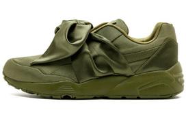 PUMA Bow Rihanna Fenty Olive Women's 365054-04 36 black