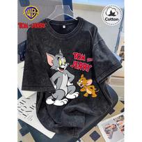 Warner Bros Lill, Rudens Moteriškas Tomas ir Džeris Patte M juoda