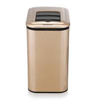 Xile Bang išmanus nerūdijančio plieno šiukšliadėžė virtuvei, vonios kambariui ir svetainei su indukciniu dangčiu 6L Slim Trash Can beige
