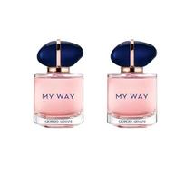 Armani kvepalai Q kvapas/kvepalų patirties rinkinys Savęs neribojantis mėginukų rinkinys, klasikinė versija, MY WAY gėlių kvapas, koncentruotas EDP Mėginukas 7ml two pcs ruda