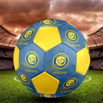 Al Nassr FC Salės futbolo kamuolys Spalvingas Visų amžių Dydis 5 Mašininė siuvimo PVC Paruoštas varžyboms Patvarus Aukšto atšokimo