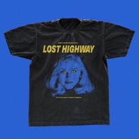 Lost Highway  filmo marškinėliai, Davido Lyncho klasikinio filmo marškinėliai, madingi juodi vyriški klasikiniai marškinėliai Gildan 5000, streetwear viršutinė dalis M blue