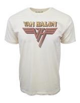 Van halen osm natural logo t shirt L white
