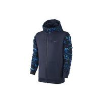 Nike Jackets Men's Blue Hooded Moderate Other 679397-410 M black