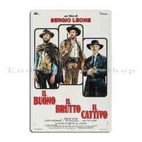 Klimt Eastwood Clint Eastwood Cigar Dirty Harry Clint Eastwood Metal Wall Pub Customize Garage Decoration Mural Tin Sign Poster 20x30cm（7.8x11.8inch）