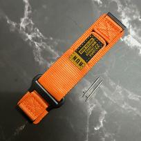 Suunto7 24mm Nailono Kilpos Dirželis Apyrankė Skirta Suunto9/9baro/Spartan Sport Lengvai Pritvirtinamas Laikrodžio Dirželis D5 Keičiama Apyrankė Dirželis SUUNTO D5 oranžinė
