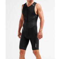 Vyriškas suspaudžiamas triatlono kostiumas be rankovių dviračių sportui su greitai džiūstančia likra Road Mountain Bike Riding M