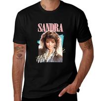Sandra Cretu TShirt Classic Crew Neck Cotton TShirt M brown