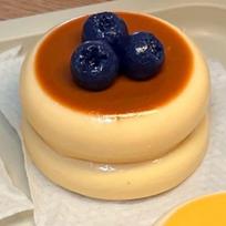 Taba Squishy braškių mėlynių sufle streso malšinimo žaislas jutiminis Fidget žaislas vaikams suaugusiems nerimo relaksacijai, suspaudžiamas dovanų blue