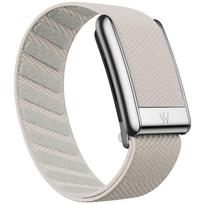 Nylon Strap For Whoop 5.0 Strap Band Breathable Sport Band Bright Silver, Sweatproof Replacement Bracelet for Whoop 5 MG W Logo For WHOOP MG gray