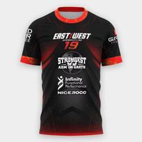 Rytas VS Vakarai Armwrestling 22-23 Vyriški Vaikų Marškinėliai Greitai Džiūstantys Sporto Salė Fitnesas Treniruočių Marškinėliai Trumpomis Rankovėmis Atletiška Treniruotė Kvėpuojantis M black