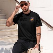 2026 Naujas Modelis Sandarinimo T-shirt Kariniams Entuziastams Su Raštu Pagamintas Iš Grynos Medvilnės Tinka Vasarai Patogus 3XL black