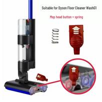 Suderinamas su Dyson Wash G1 grindų plovikliu: Minkšti pūkai ir šeriuotas volelis - priedai black