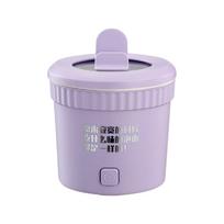 Noodles Bowl Electric Hot Pot Steamer All-in-one Pot Mini Cooking Pot Mini Electric Cooker  Kitchen violetinė