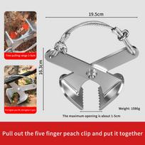 Multipurpose Tree Root Puller Easy Operation Labor Saving Sapling Pulling Tool for Home Garden Forestry Land Clearing A22