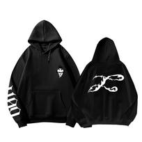 Stray Kids DO IT Pop-Up Tour Hoodie - Unisex Oversized Pullover Sweatshirt with Pink Graphic Print for STAY Fans(Fleece-Lined) L black