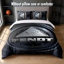 Fendt Design Bed Bedding Set 1 Duvet Cover + 2 Pillowcases Soft Breathable Household Bed Linens 135cm*200cm