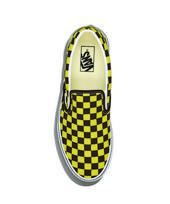 Vans Classic Slip-On - (Šaškių lenta) Tamsiai Geltona:Ruda / Vn000Dahd621 Dark Yellow:Brown/250 gray