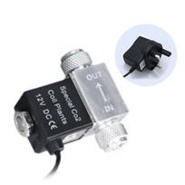 12V DC Aquarium Co2 Solenoid Valve Noiseless Magnetic Valve Accessories Aquarium Co2 Regulator UK